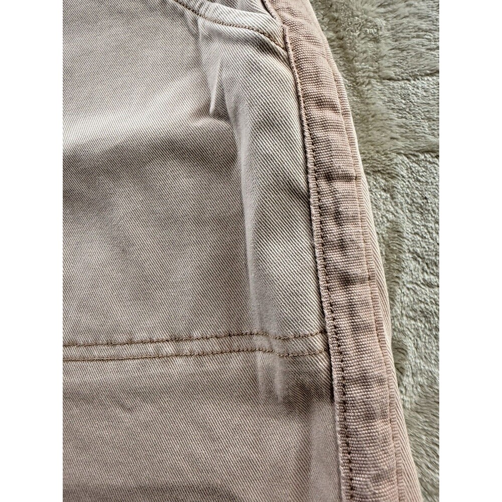 Spanx Pull-on Stretch Twill Shorts Women’s Medium Pale Pink - Picture 2 of 9